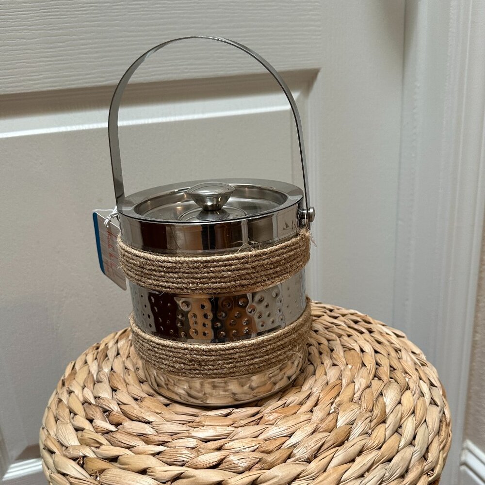 Nicole Miller Home ice bucket NWT